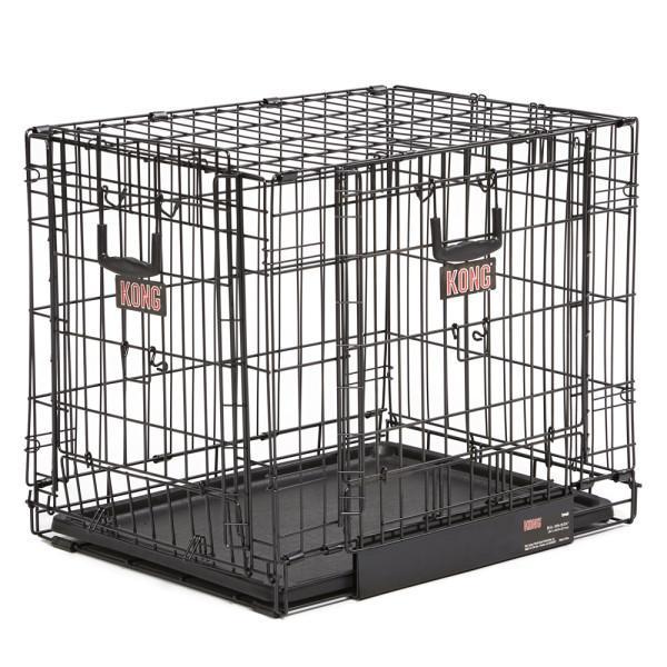 Kong at Home Space Saving Double Door Crate: Ultimate Pet Solution