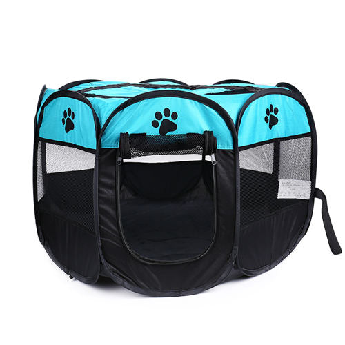 Dog Playpen for Indoor/Outdoor Use