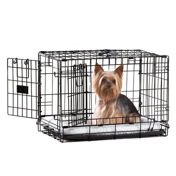 Top Paw® Double Door Dog Crate