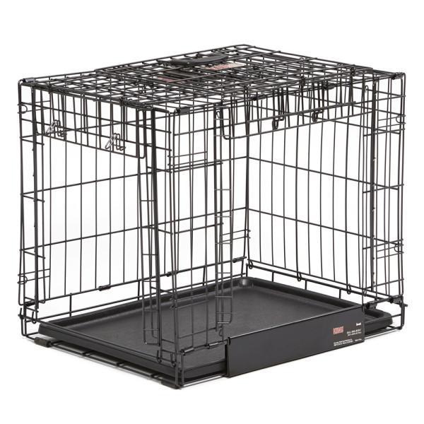 KONG® Space Saving Double-Door Pet Crate