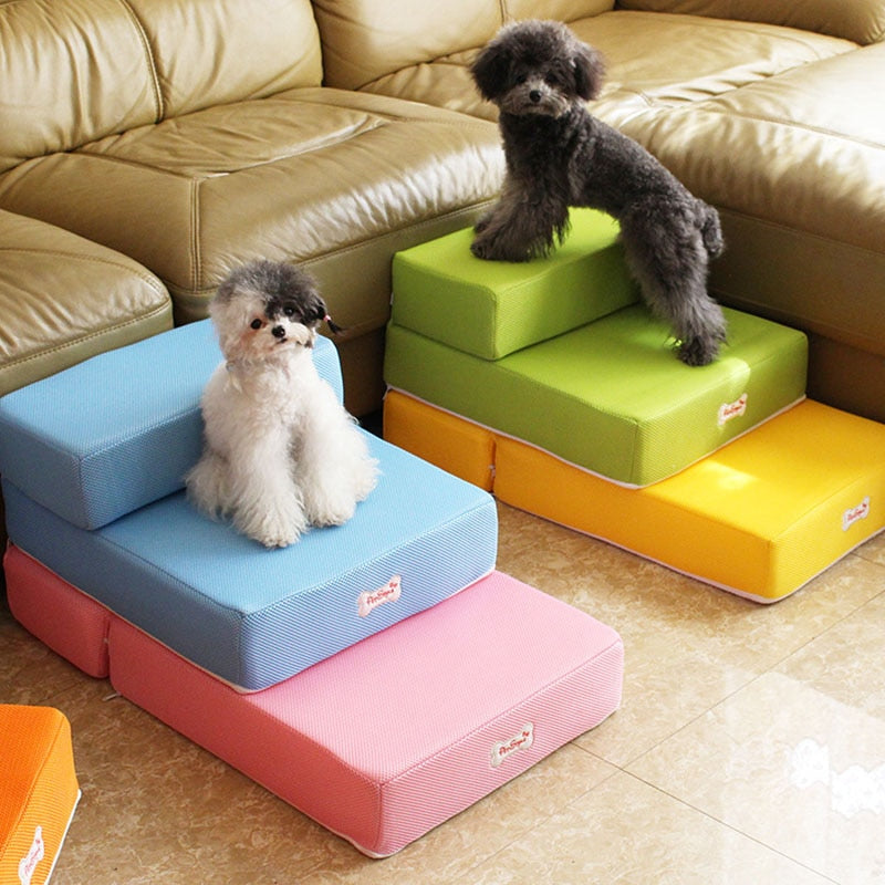 Breathable Mesh Foldable Pet Stairs